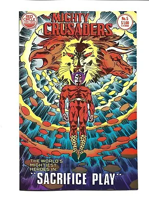 Buy Red Circle Comics The Mighty Crusaders Vol 1 # 5 1984 • 7.90£