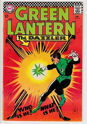 Buy Green Lantern #49 • 1966 • Vintage DC 15¢ • Batman • 1st Appearance Of Dazzler • 0.99£