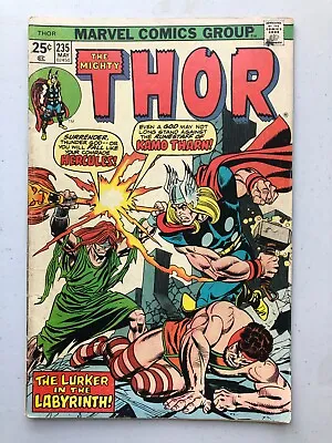 Buy Thor #235 MARK JEWELERS Insert 1975 HERCULES Absorbing Man Marvel Comics • 8£