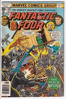 Buy Marvel Fantastic Four Vol. 1 Issue #185 Comic 1977  Here There Be Witches!  (A) • 4.79£