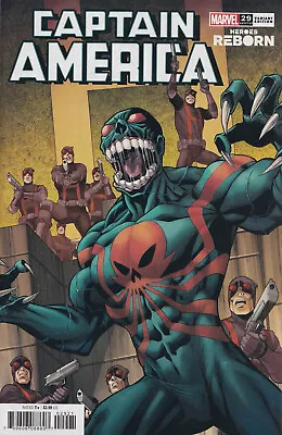 Buy CAPTAIN AMERICA #29 (HEROES REBORN VARIANT)(2021) Comic Book ~ Marvel Comics • 6.19£