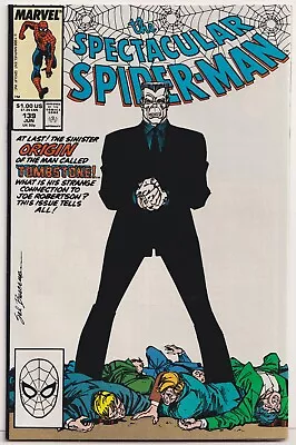 Buy Spectacular Spider-Man 139 NM+ 9.6 Marvel 1988 Tombstone Sal Buscema • 19.77£