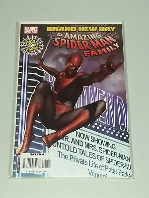 Buy Spiderman Amazing Family #1 Nm (9.4 Or Better) Brand New Day Marvel October 2008 • 12.99£