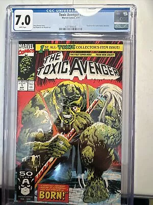 Buy Toxic Avenger 1 CGC 7.0 VF White Pages • 31.98£