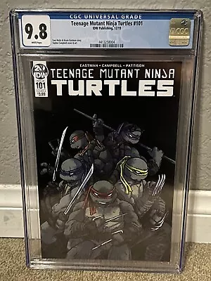 Buy Teenage Mutant Ninja Turtles #101 - CGC 9.8 - IDW Comics • 79.43£