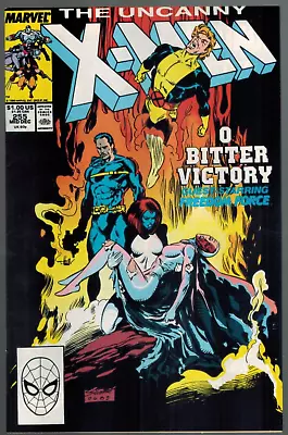 Buy Uncanny X-Men 255  The Death Of Destiny!   Freedom Force  VF 1989 Marvel Comic • 4.70£