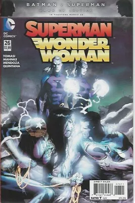 Buy SUPERMAN WONDER WOMAN #26 - New 52 - Back Issue • 4.99£