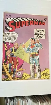 Buy Superman #112 (Action Comic #249 The Kryptonite Man) KG Murray - 1950s • 29.95£
