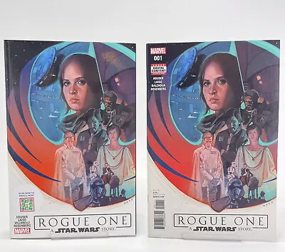 Buy Marvel Comics Star Wars: Rogue One #1 1st Apps: Andor, K-2SO, Jyn Erso Plus TPB • 22.35£