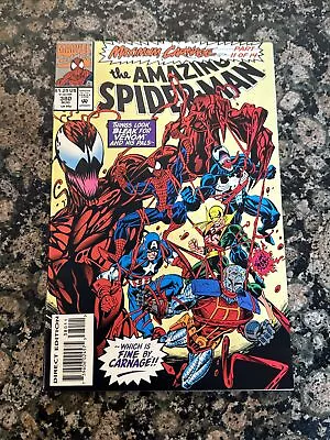 Buy The Amazing Spider-Man #380 (Marvel 1993) Maximum Carnage Part 11 VF+ • 12.06£