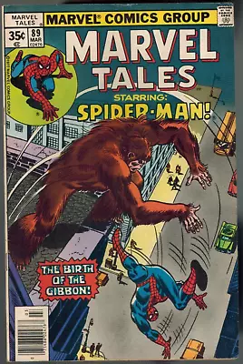 Buy Marvel Tales 89  Kraven The Hunter Cameo  (rep Amazing Spider-Man 110)  1978 VF- • 7.96£