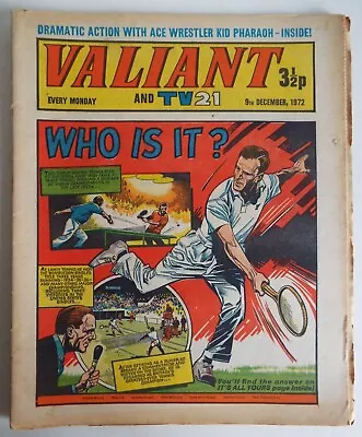 Buy VALIANT AND TV21 Comic, 9th December 1972. STAR TREK, Bunter. VIEW-MASTER Advert • 3.99£