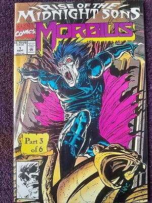 Buy Comics: Rise Of The Midnight Sons Morbius 1 1992,* With Poster* • 50£
