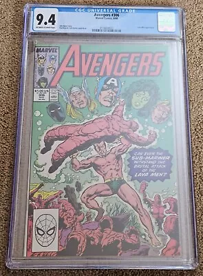 Buy Avengers #306 - Cgc 9.4 - Origin Of The Lava Men Revealed - Sub-mariner • 27.98£