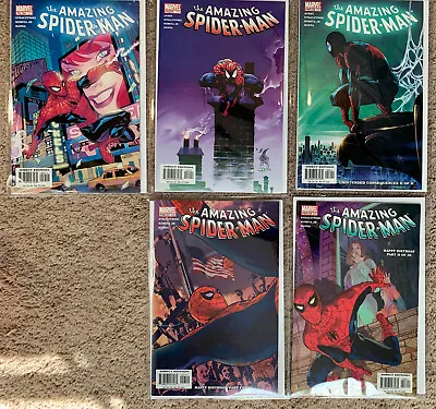 Buy Amazing Spider-Man #54-58 Legacy #495-499 Marvel 2003 Straczynski/ Romita Jr • 11.86£