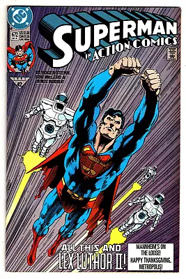 Buy Action Comics #672 - Superman Finally Comes Face To Face With Lex Luthor II • 7.91£