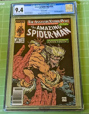 Buy Amazing Spider-Man #324 CGC 9.4/NM Mark Jewelers Variant/1989 McFarlane Cover • 117.95£