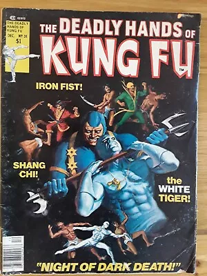 Buy Deadly Hands Of Kung Fu # 31 Magazine. (Marvel 1976)  • 1.20£