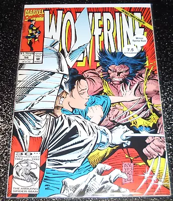 Buy Wolverine 56 (7.5) 1st Print 1992 Marvel Comics - Flat Rate Shipping • 2.39£