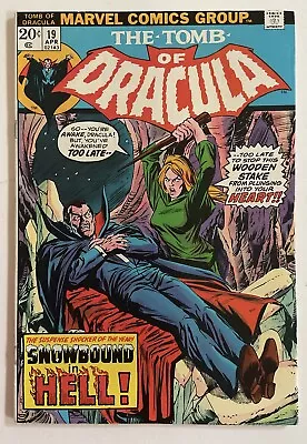 Buy Tomb Of Dracula #19 ~ 1974  Marvel Bronze Age Comic ~ See Pics ~ F/vf • 25.33£