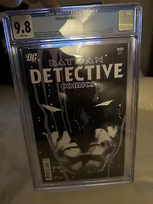 Buy Detective Comics 1000 CGC 9.8 2000’s Variant DC Jock Cover Rare • 32.16£