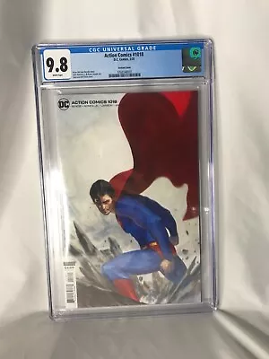 Buy Action Comics #1018 CGC 9.8 (2020) - Superman - Variant Cover DELL OTTO • 40.16£