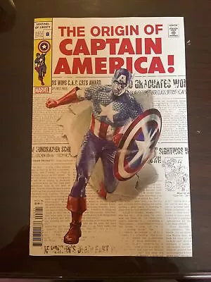 Buy Captain America Sentinel Of Liberty #8 Classic Homage Var • 3.14£