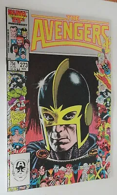 Buy Avengers #273  Black Knight  Cover 9.4/9.6  White 1986 High Grade  • 26.86£