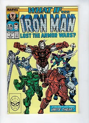 Buy WHAT IF...? Vol.2 # 8 (IRON MAN Lost The ARMOR WARS, Mid Dec 1989) VF/NM • 5.95£