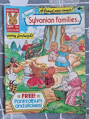 Buy Marvel UK Sylvanian Family Comic No.1 October 1988 Lovely Condition • 10£