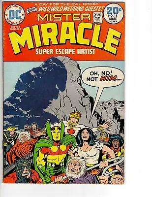 Buy Mister Miracle #18 Comic Book 1974 Kirby VF • 15.27£