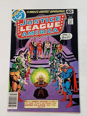 Buy Justice League Of America 168 NEWSSTAND DC JLA Vs Secret Society Super-Villains • 10.25£