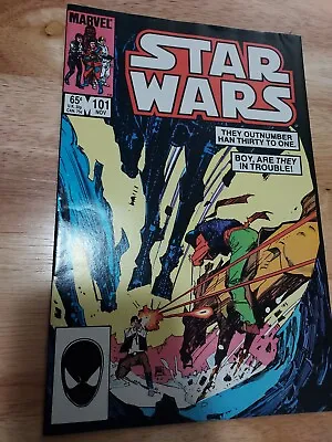 Buy Star Wars #101 (1985) 9.0 VF/NM -Bill Sienklewicz Cover! • 12.68£