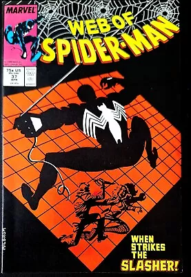 Buy WEB OF SPIDER-MAN #37 VFN 1988 When The Slasher Strikes MARVEL COMICS • 1.99£