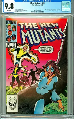 Buy NEW MUTANTS 13 CGC 9.8 WP 1st CYPHER MAGMA New Non-Circulated CASE MARVEL 1984 • 64.91£