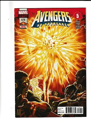 Buy Avengers #679 NO SURRENDER (2017 Marvel Legacy) NEAR MINT 9.4 • 3.15£