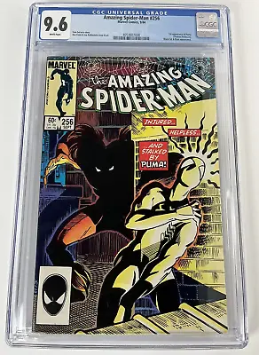 Buy Amazing Spider-Man #256, CGC 9.6, 1984, Marvel, Key ~ 1st Appearance Of Puma • 78.37£