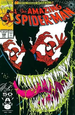Buy Amazing Spider-Man (1963) # 346 (5.0-VGF) Venom 1991 • 11.25£