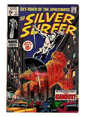 Buy Silver Surfer #8, VF- 7.5, 1st Appearance Of The Ghost; 2nd Mephisto • 69.68£