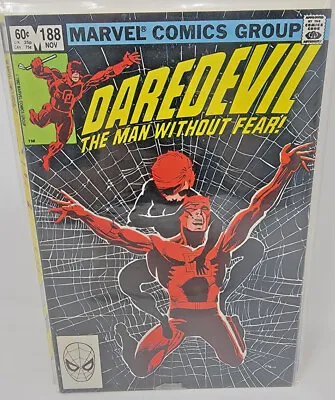 Buy Daredevil #188 Stone 1st Appearance *1982* 9.4 • 11.39£