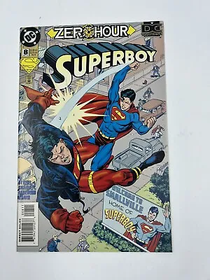 Buy Superboy #8 (Sept. '94; DC) - Connor Kent Vs. Kal-El (Earth-One); Zero Hour! • 3.93£