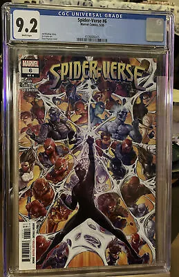 Buy Marvel Comics Spider-Verse Issue 6 CGC 9.2 Multiple 1st App Spider-Man Related • 150£