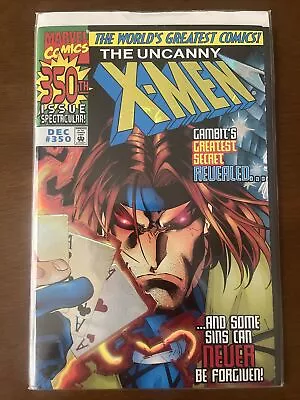 Buy Uncanny X-men #350 Prism Foil Wraparound Cover Gambit Trial Key 1st Print Marvel • 12.06£