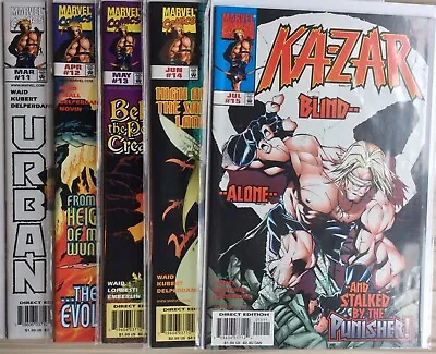 Buy Ka-Zar #11-15 (Marvel Comics Vol 3 1997) Thanos App. • 12£