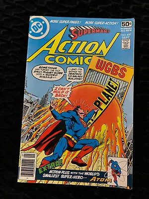 Buy Action Comics Vol. 1,   #487 /   Super Origin Of Microwave Man  /1978 • 14.27£