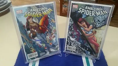Buy AMAZING SPIDER-MAN #492 & 493🔥Signed J SCOTT CAMPBELL & REMARKED HANNAH! • 156.96£