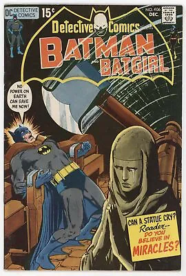 Buy Batman Detective Comics 406 DC 1970 VF Neal Adams League Of Assassins Batgirl 1s • 74.01£