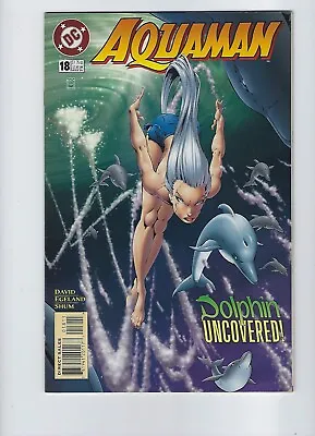 Buy Aquaman #18 DC  1996 VF/NM Or Better Beauty! Combine Shipping Dolphin Uncovered! • 3.99£