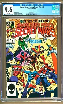 Buy Marvel Super Heroes Secret Wars # 5. Only.....(Marvel, 1984) CGC NM+ 9.6. • 250£