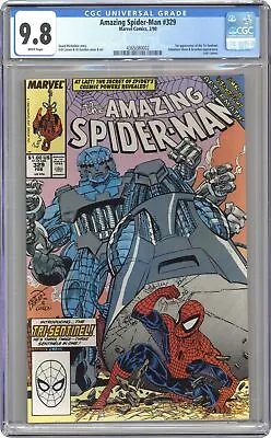 Buy Amazing Spider-Man #329 CGC 9.8 1990 4365080002 • 148.79£